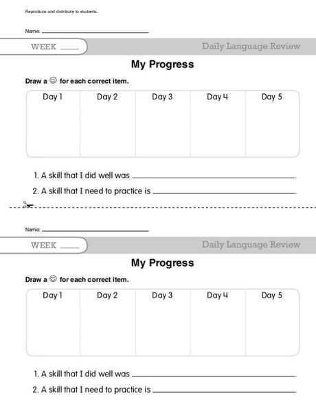 Daily Language Review, Grade 2