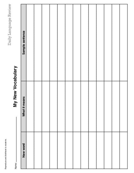 Daily Language Review, Grade 2