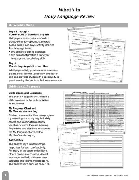 Daily Language Review, Grade 3