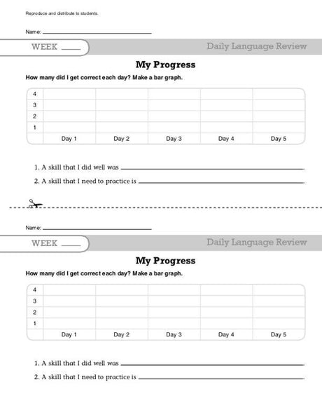 Daily Language Review, Grade 4