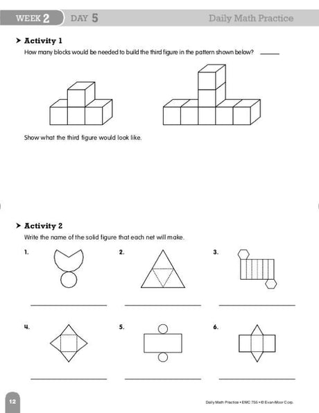 Daily Math Practice, Grade 6+