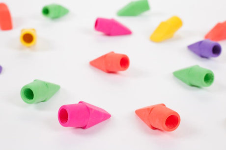 Eraser Caps, Assorted Colors