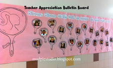 Mirror, Mirror On The Wall... - Teacher Appreciation Bulletin Board