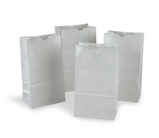 Rainbow® Kraft Bags 6x11, White, 50 Count