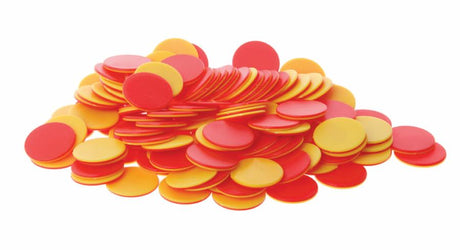 Two-Color Counters, Plastic 