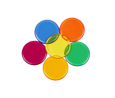 3/4" Transparent Counters, Set of 1000 