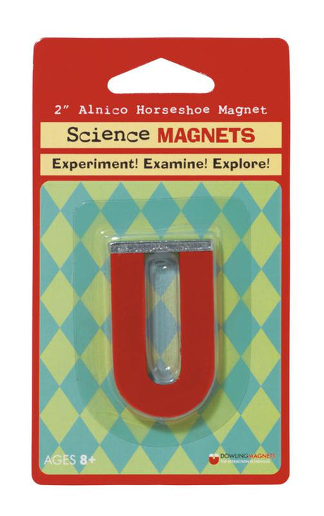2" Alnico Horseshoe Magnet 