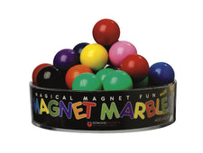 20 Solid-Colored Magnet Marbles