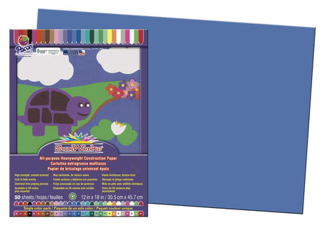 SunWorks® Construction Paper, 12" x 18" Blue