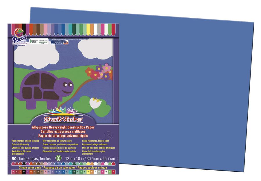 Construction Paper Shades of Me 12 in x 18 in, 50 sheets - Pacon Creative  Products