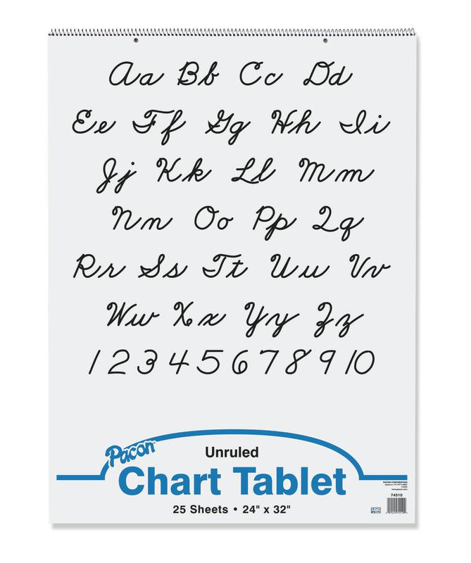 Chart Tablet, 24" x 32", Unruled