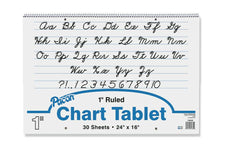 Chart Tablet 1 Inch Rule 24 x 16