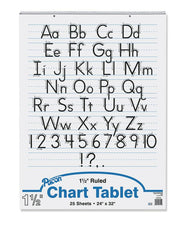 Chart Tablet, 24" x 32", Ruled 1 1/2"