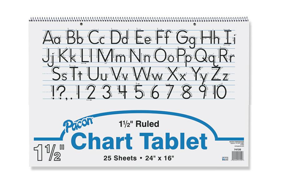Pacon Chart Tablet, 24