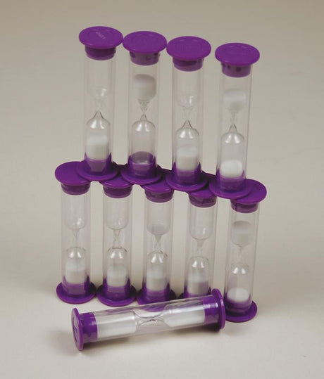 Sand Timers, Three Minutes, Set of 10 