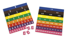 Fraction & Decimal Tiles In Tray