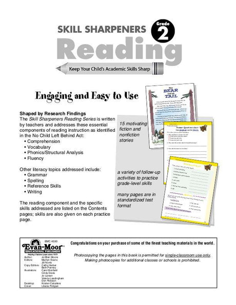 Skill Sharpeners Reading, Grade 2