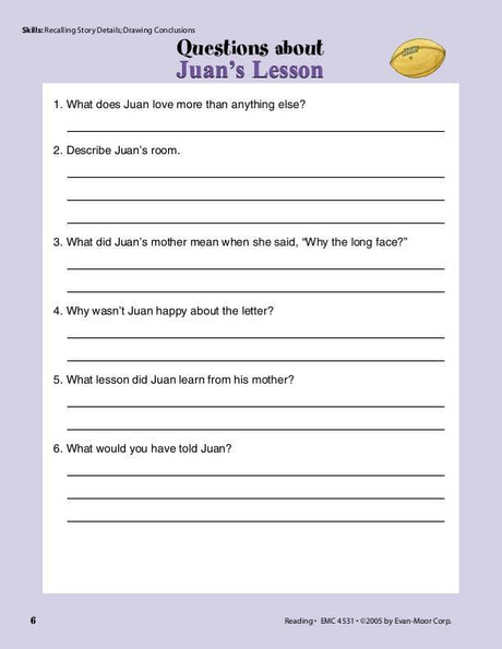 Skill Sharpeners Reading, Grade 3