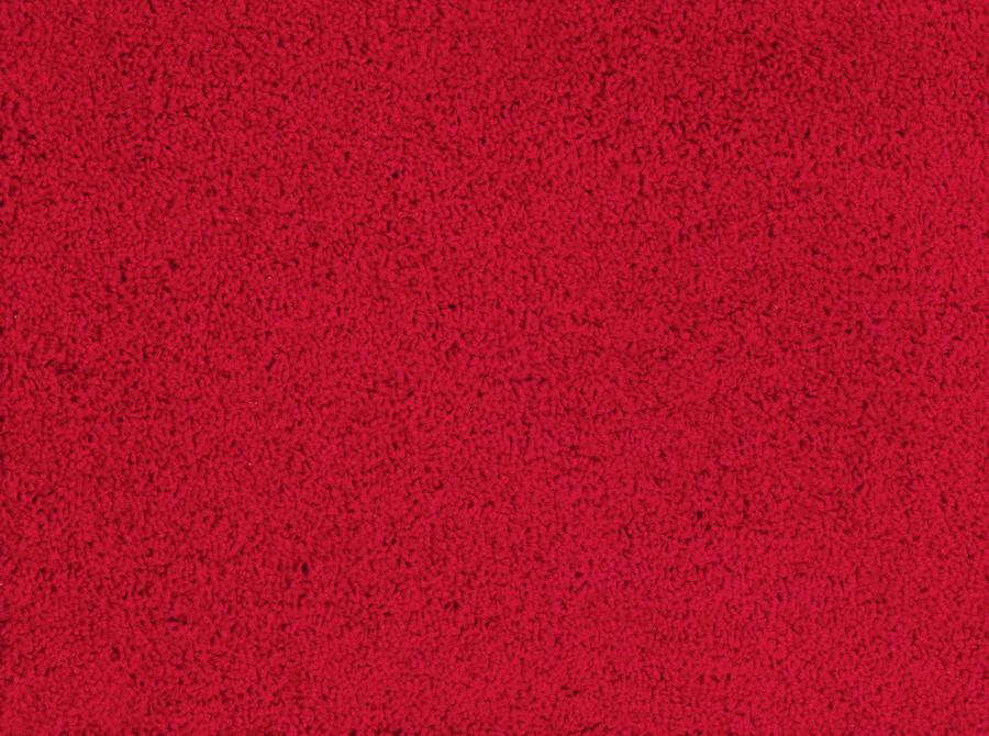 KIDply® Solid Red Velvet Classroom Rug, 6' x 9' Rectangle