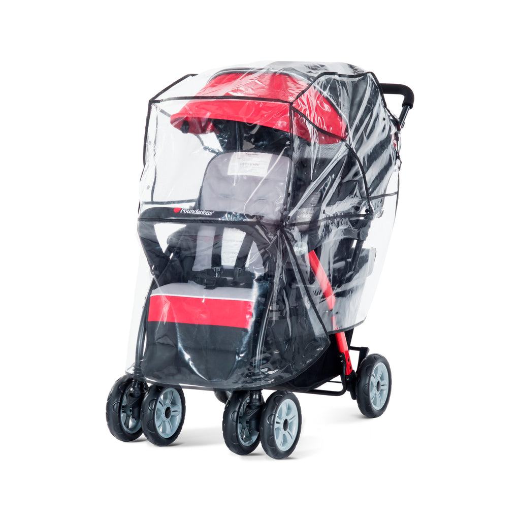 foundations double stroller Foundations® Duo Sport™ Stroller Rain Cover