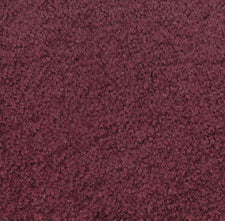 Mt. St. Helens Solid Cranberry Classroom Rug, 6' x 9' Oval