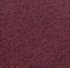 Mt. St. Helens Solid Cranberry Classroom Rug, 6' x 9' Oval