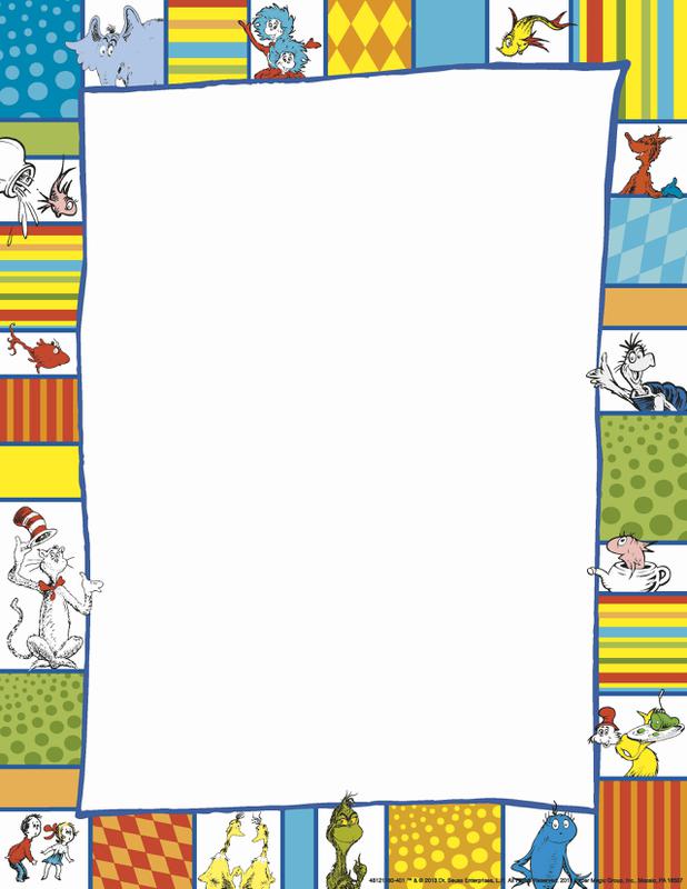 Dr Seuss Border
