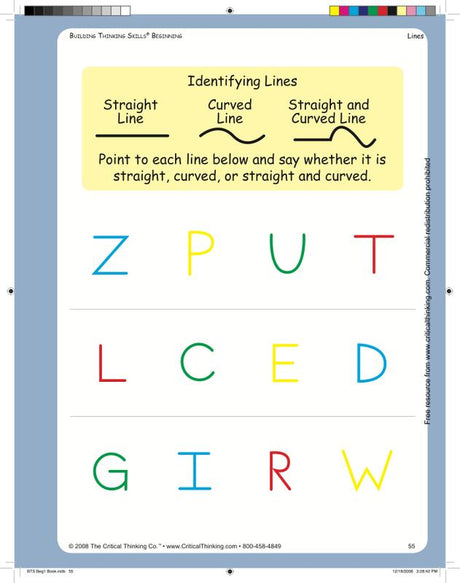 Building Thinking Skills Beginning