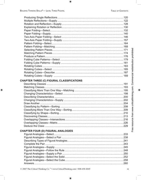 Building Thinking Skills Level 3 Figural