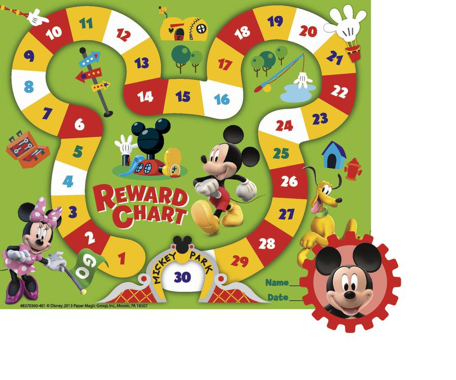 Mickey Mouse Clubhouse® Mickey Park Mini Reward Chart Plus Stickers