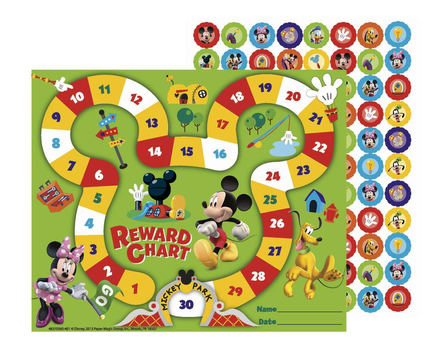 Mickey Mouse Clubhouse® Mickey Park Mini Reward Chart Plus Stickers