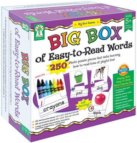 Big Box of Easy-to-Read Words