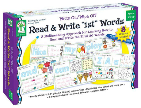 Write On/Wipe Off Manipulative