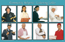 Listening Lotto: Community Helpers
