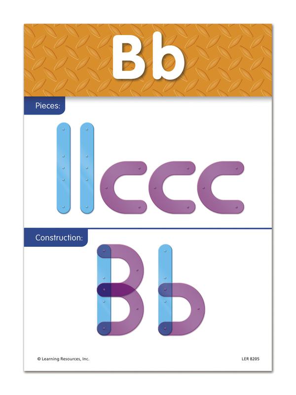 Building Letters And Numbers Learning Resources Letter and Number Construction Kit | LER8555 – SupplyMe