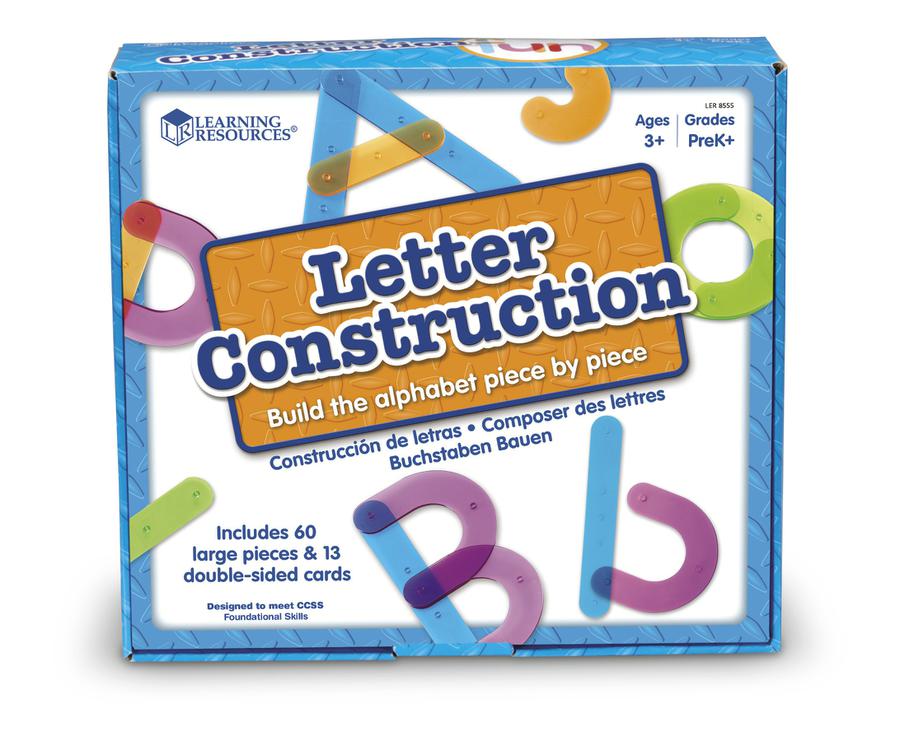 Learning Resources Letter and Number Construction Kit