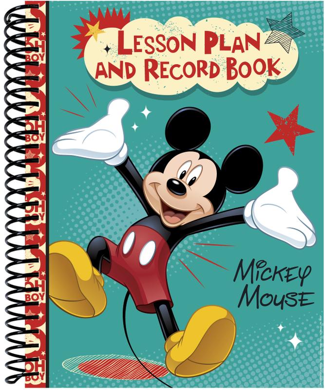 Mickey Mouse® Lesson Plan & Record Book