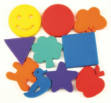 Paint Sponges - Familiar Shapes Set - 10 Pieces