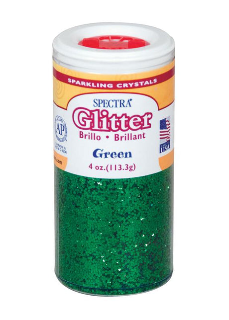 Spectra® Glitter, 4 Oz. Green