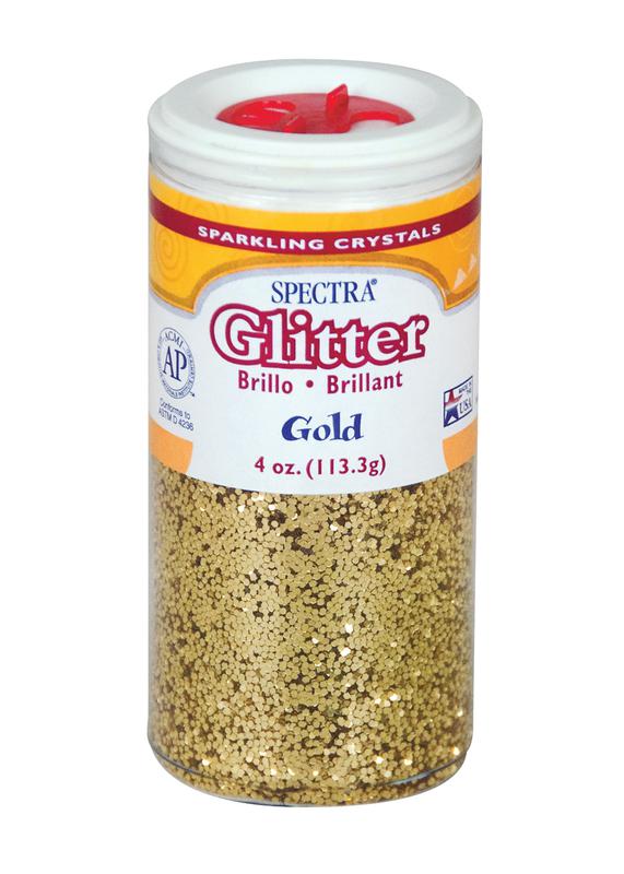 Spectra® Glitter, 4 Oz. Gold