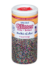 Spectra® Glitter, 4 Oz. Multi-Color