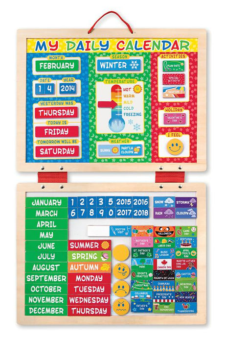 My Magnetic Daily Calendar