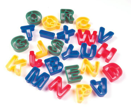 Dough Cutters - Capital Letters - 26 Pieces