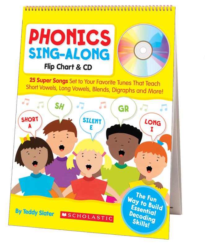 Scholastic Word Family SingAlong Flip Chart & CD SC0439456703