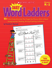 Daily Word Ladders: Grades K–1