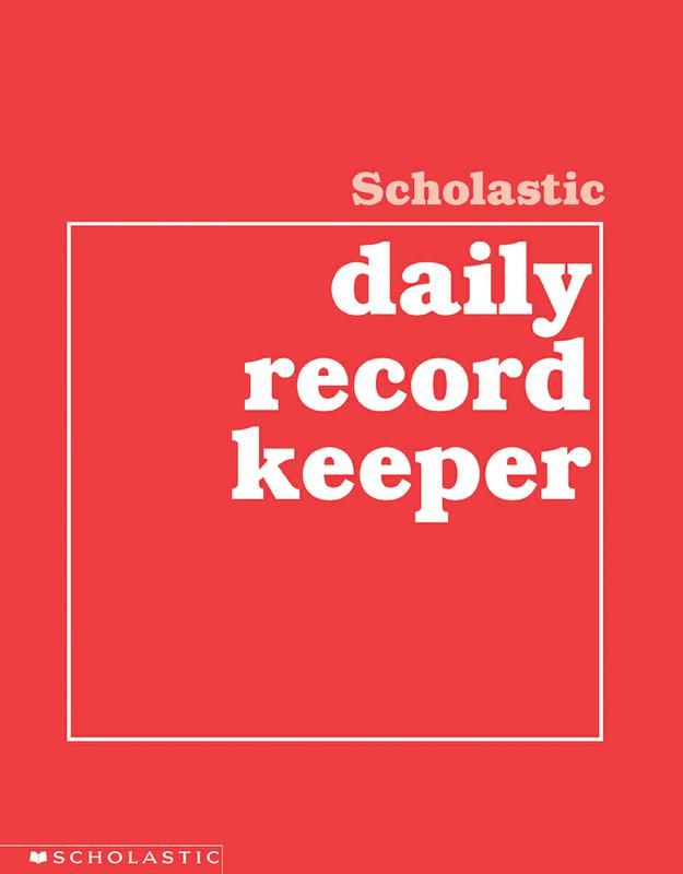 Scholastic Daily Record Keeper
