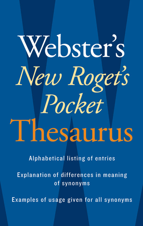 Websters New Rogets Thesaurus Pocket Edition