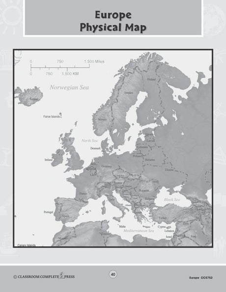 World Continents Series Europe