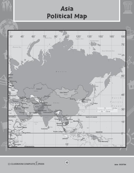 World Continents Series Asia