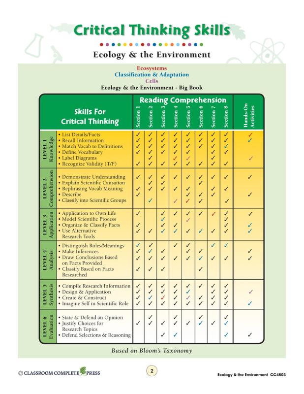 Ecology & The Environment Series Ecology & Environments Big Book